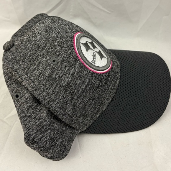 Pittsburgh Steelers New Era Breast Cancer Awareness Size L/XL Fitted Hat NFL - Picture 6 of 9